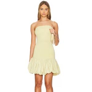 Misena Mini Dress in Banana